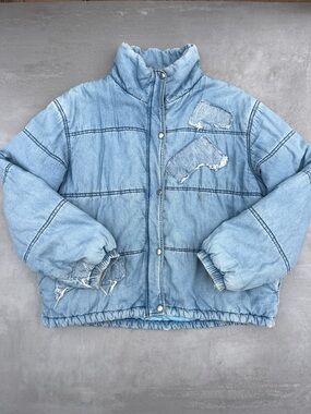UO Denim Puffer